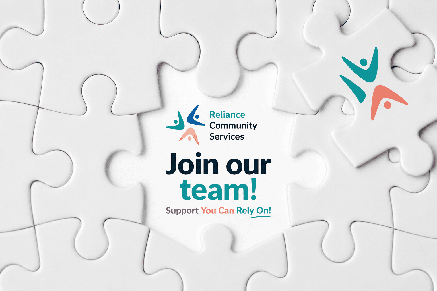 Work with the Reliance Community Services team